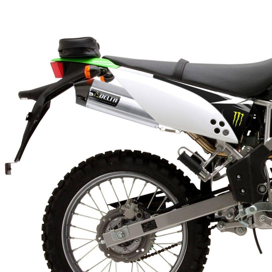 DELTA（デルタ） バレル4サイレンサー KLX125/Dトラッカー125【レース