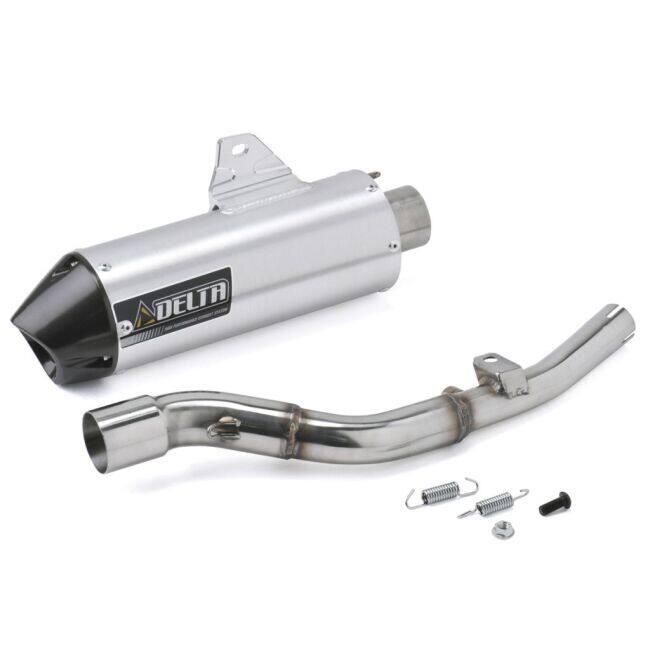 Dトラッカー125用 DELTA バレル4 サイレンサー DELTA（デルタ） バレル4サイレンサー KLX125/Dトラッカー125【レース