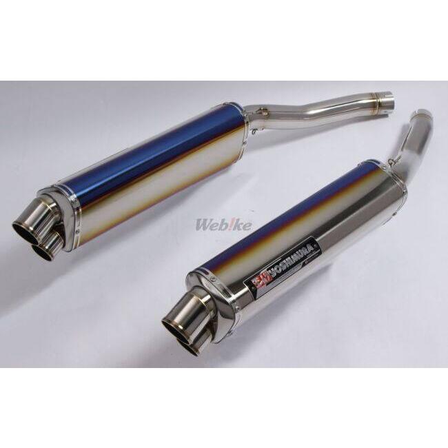 ヨシムラ スリップオンサイレンサー 本体 ヨシムラ（YOSHIMURA） スリップオン Tri-Ovalサイクロン 2END EXPORT