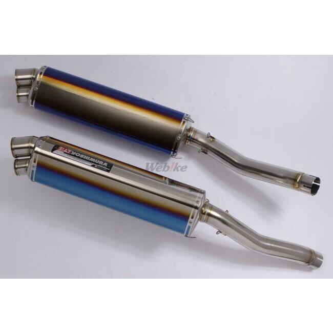 YOSHIMURA Tri-Oval マフラー サイレンサー 値下げあり‼︎ ヨシムラ（YOSHIMURA） スリップオン Tri-Ovalサイクロン 2END EXPORT