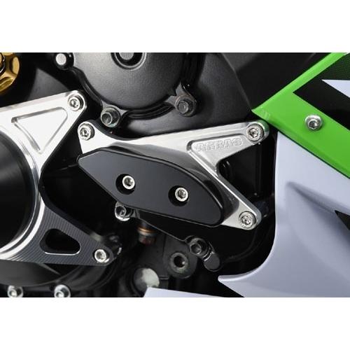 AGRAS アグラス レーシングスライダー カラー：ジュラコン/ブラック ZX-10R KAWASAKI カワサキ エンジンスライダー・フレームスライダー フレームの画像