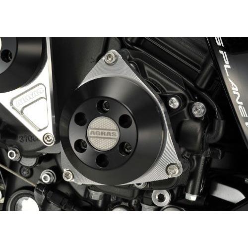 AGRAS アグラス レーシングスライダー カラー：ジュラコン/ブラック YZF-R1 YAMAHA ヤマハ エンジンスライダー・フレームスライダー フレーム