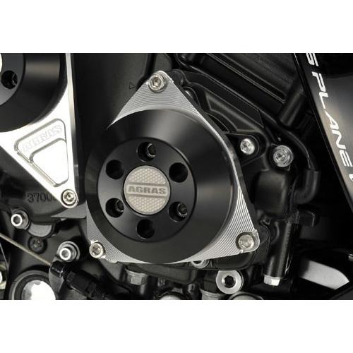 AGRAS アグラス レーシングスライダー カラー：ジュラコン/ホワイト YZF-R1 YAMAHA ヤマハ エンジンスライダー・フレームスライダー フレーム