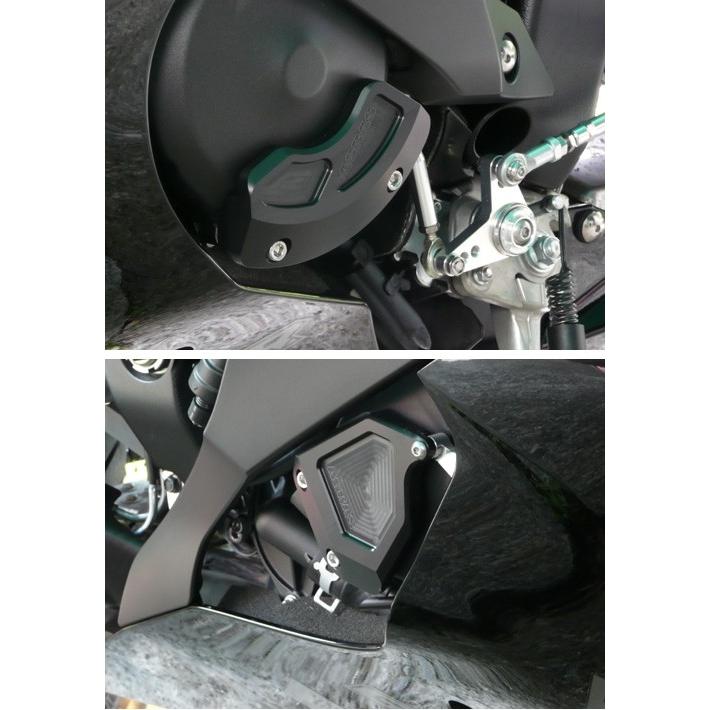 Agras - AGRAS アグラス レーシングスライダー 色合い：ジュラコン/白いこと YZF-R6 YAMAHA ヤマハ エンジンスライダー・フレームスライダー ひな型