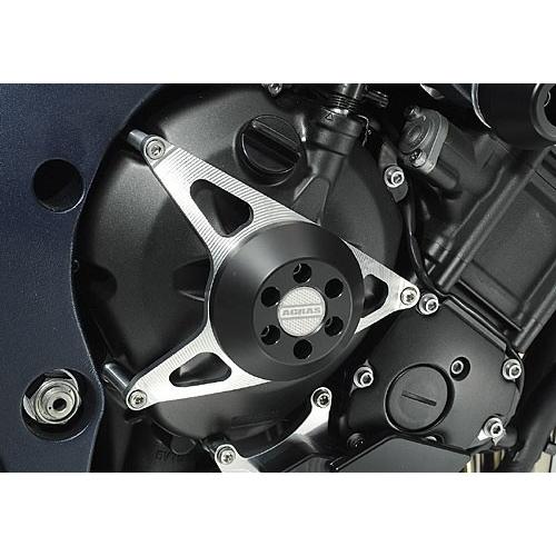 AGRAS アグラス レーシングスライダー カラー：ジュラコン/ホワイト FZ1 YAMAHA ヤマハ エンジンスライダー・フレームスライダー フレーム