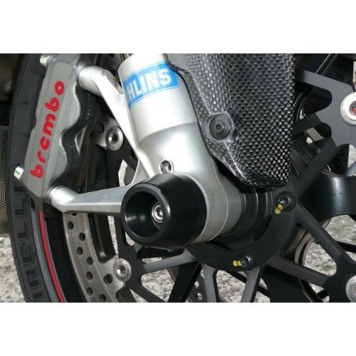 AGRAS アグラス フロントアクスルプロテクター カラー：アルミ/シルバー 1098 DUCATI ドゥカティ アクスルスライダー フレーム
