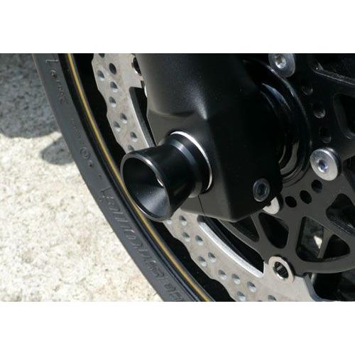 AGRAS アグラス フロントアクスルプロテクター カラー：アルミ/シルバー ZRX1200ダエグ KAWASAKI カワサキ アクスルスライダー フレーム | Agras