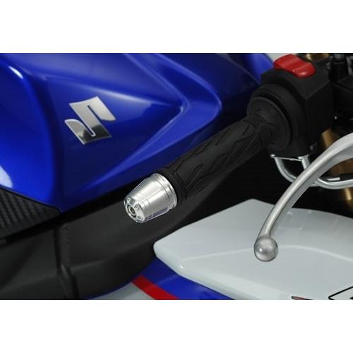 AGRAS アグラス バーエンド カラー：ガンメタ GSX-R1000 GSX-R600 GSX-R750 GSX-R125 SUZUKI スズキ ハンドル | Agras | 01