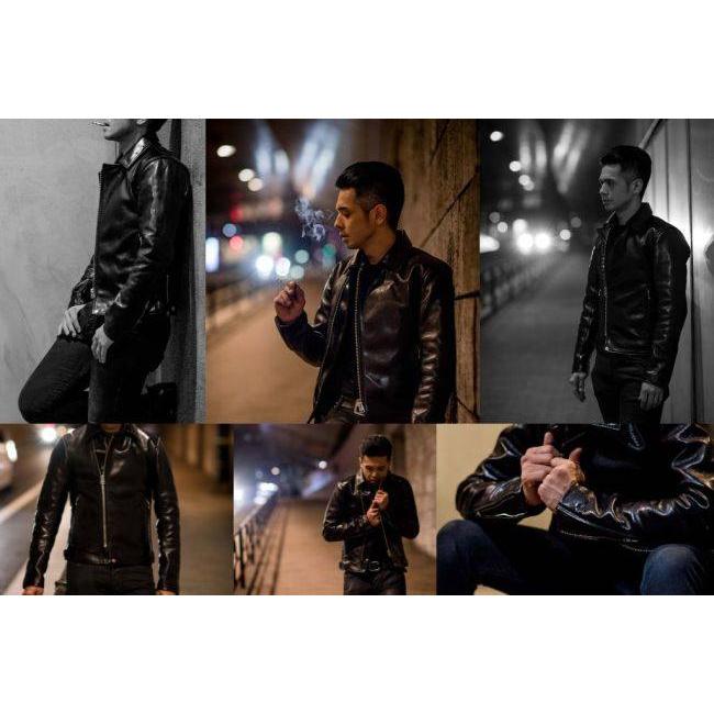 カドヤ（KADOYA） BONNY-0 [MERIDEN] ダブル サイズ：L レザー