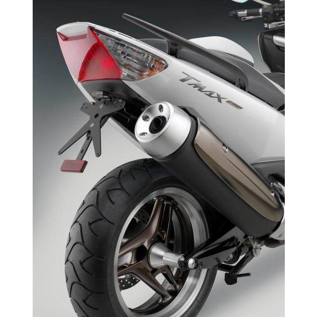 rizoma リゾマ ライセンスプレートサポートキット(フェンダーレスキット) T-Max 500 Tech Max White YAMAHA ヤマハ ナンバープレートホルダー 外装の画像