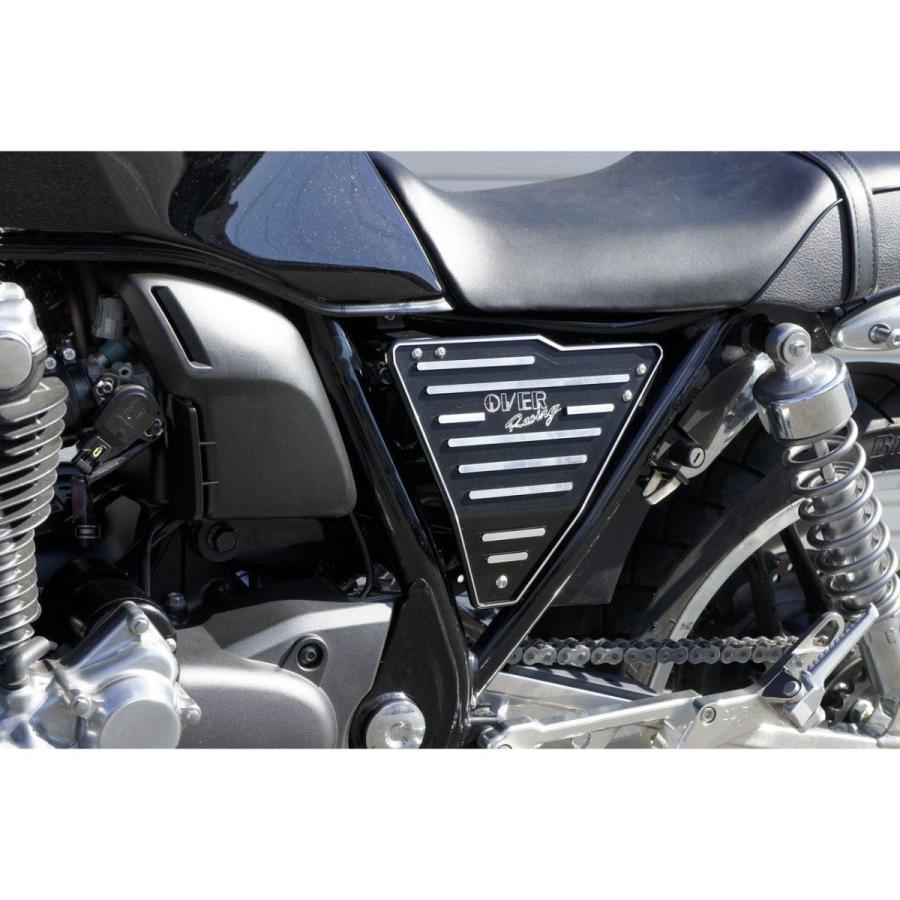 CB1100 EX タンク17ℓ　サイドカバー　セット OVER RACING（オーバーレーシング） OVER オーヴァー サイドカバー