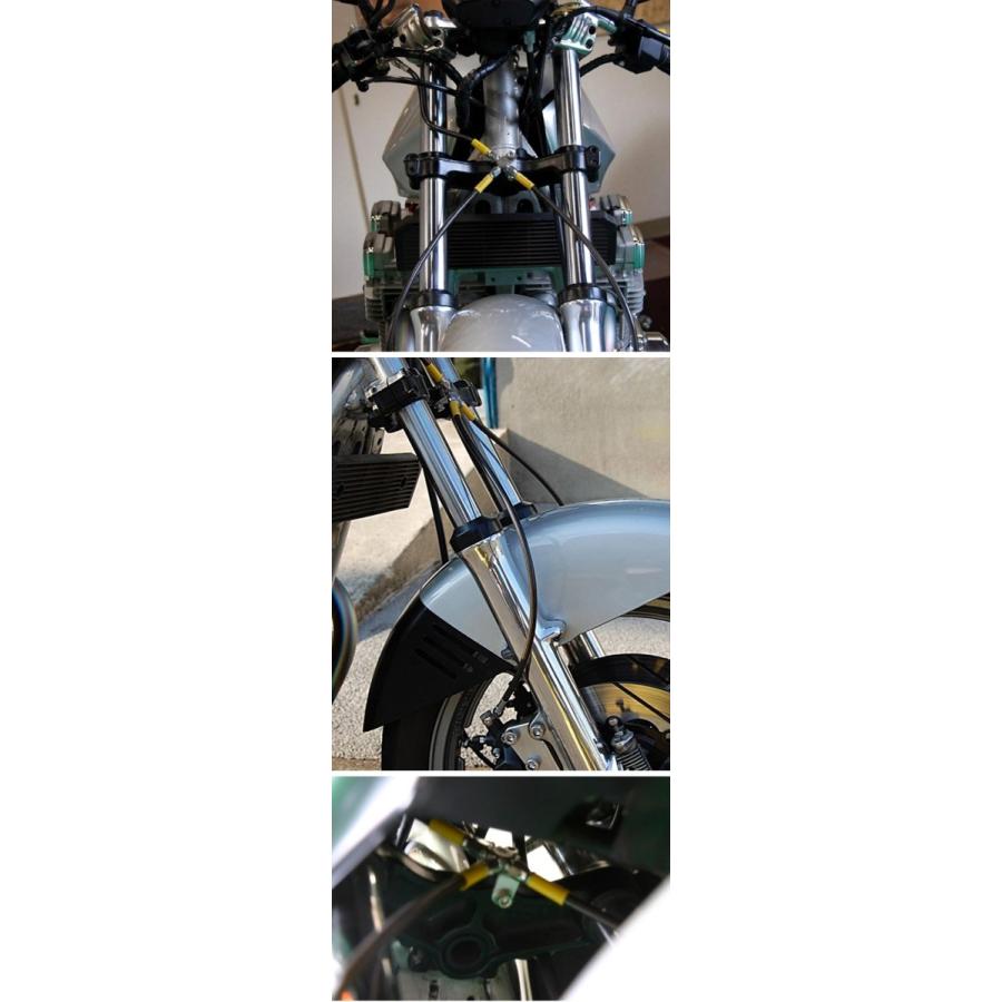 アクセサリー SUZUKI GSX1100S KATANA Final Edition UNICORN JAPAN ユニコーンジャパン ステンレスメッシュブレーキホース