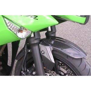 A-TECH エーテック フロントフェンダー 素材：綾織カーボン ニンジャ400R (-2013) KAWASAKI カワサキ フェンダー関連 外装の画像