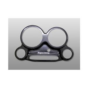 Magical Racing マジカルレーシング メーターカバー 素材：綾織りカーボン ZZR1100 ZX10 GPZ1000RX GPZ900R KAWASAKI カワサキ メーター・インジケーター関係 | Magical Racing