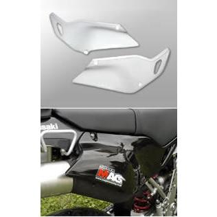 Magical Racing マジカルレーシング サイドゼッケンカウル 素材：FRP製(ブラック) Dトラッカー 250SB KAWASAKI カワサキ SUZUKI スズキ 外装 | Magical Racing