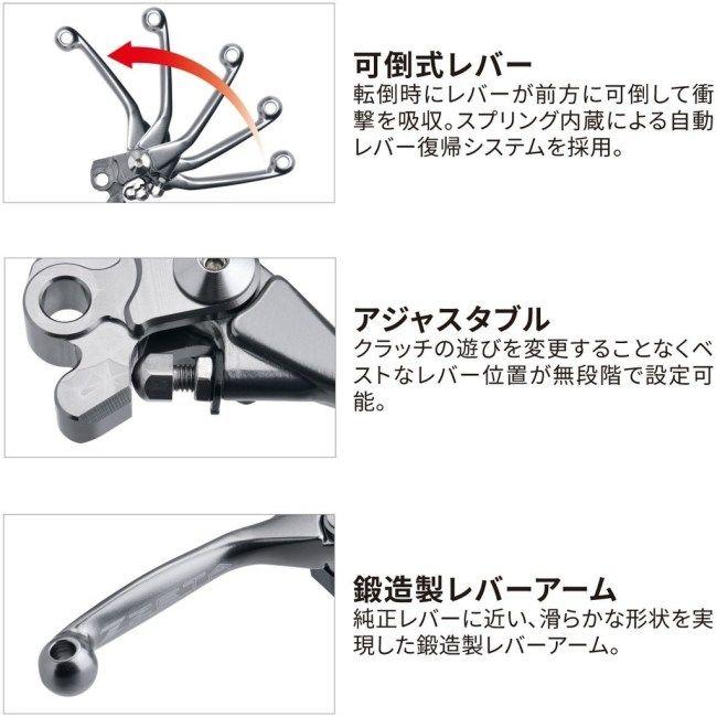 ZETA ジータ ピボット パーチ FP／3フィンガー クラッチレバーホルダー