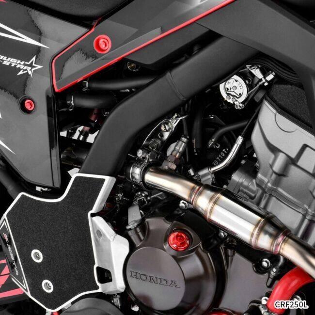 DRC ディーアールシー ステンレス マフラークランプ KLX250 DR250R D
