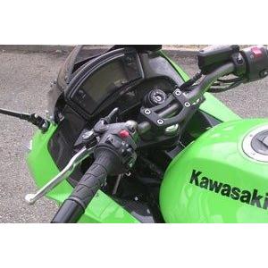 A-TECH エーテック ダッシュパネル(3点セット) 素材：FRP／黒 ニンジャ400R (-2013) KAWASAKI カワサキ｜webike｜03