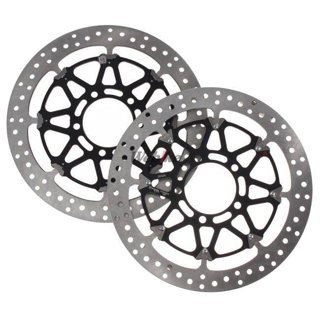 Brembo ブレンボ [T-Drive] ティードライブ フローティングディスク 左右セット Z 800 ZX 10 R 14 6 RR KAWASAKI カワサキ ブレーキディスクローター ブレーキ | brembo | 02