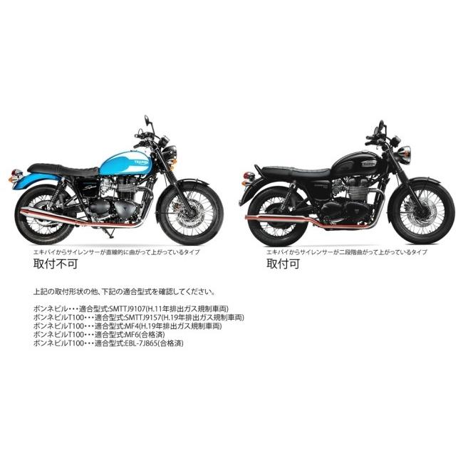 AELLA（アエラ） スリップオンサイレンサー BONNEVILLE T100