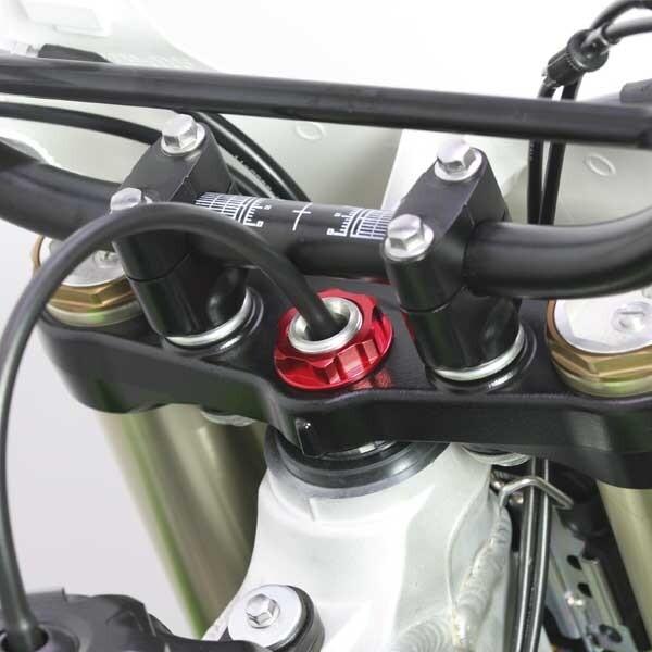 ZETA ジータ ステアリングステムナット カラー：ブルー TT250R WR250R WR250X YAMAHA ヤマハ ステムナット・ステムボルト ハンドル周辺パーツ ハンドル | ZETA | 02