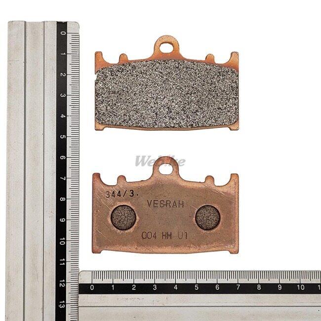 Vesrah ベスラ メタルパッド シンタードブレーキパッド GPZ900R Ninja ZX-11 ZX-7 ZX-7R ZXR400 ZXR400R ZZ-R400 GSX250S Cobra SV650A SV650XA ABS ブレーキ | Vesrah | 01