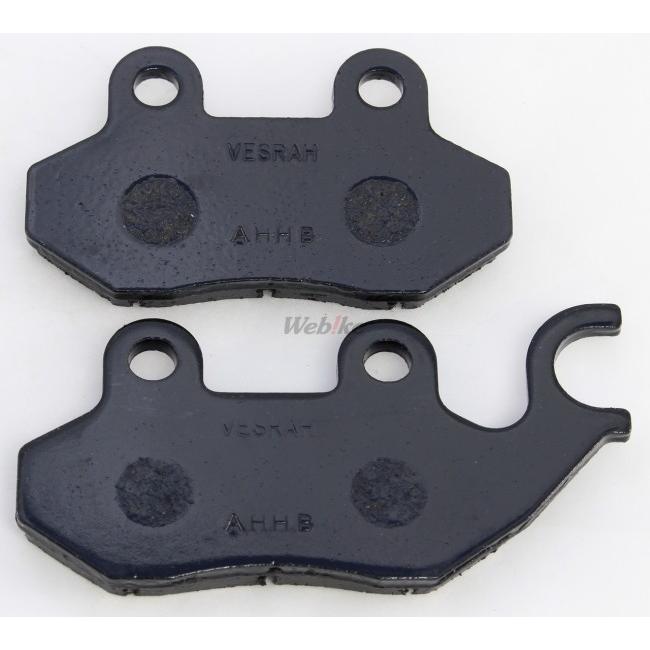 Vesrah ベスラ レジンパッド ブレーキパッド ADIVA アディバ CAGIVA カジバ DAELIM デイリン HONDA ホンダ PGO SUZUKI スズキ SYM YAMAHA ヤマハ  ブレーキ | Vesrah | 04