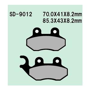 Vesrah ベスラ レジンパッド ブレーキパッド ADIVA アディバ CAGIVA カジバ DAELIM デイリン HONDA ホンダ PGO SUZUKI スズキ SYM YAMAHA ヤマハ  ブレーキ | Vesrah | 08