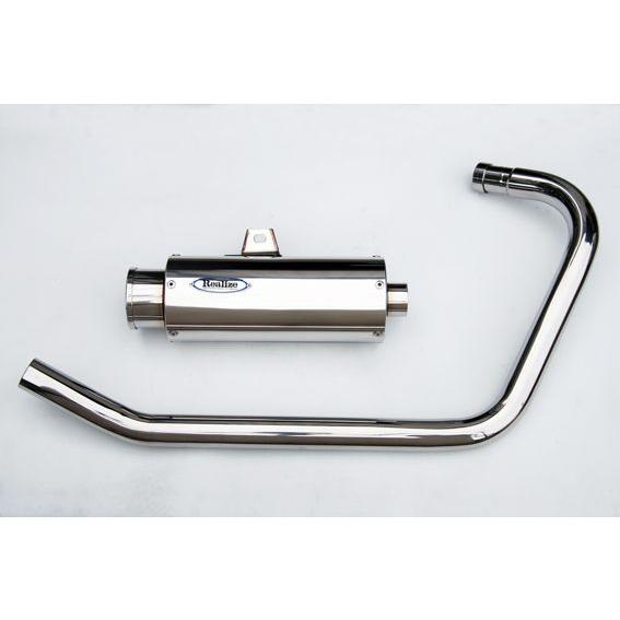 まとめ　3.5kg REALIZE（リアライズ） 100φ砲弾 タイプ3 フルエキゾーストマフラー