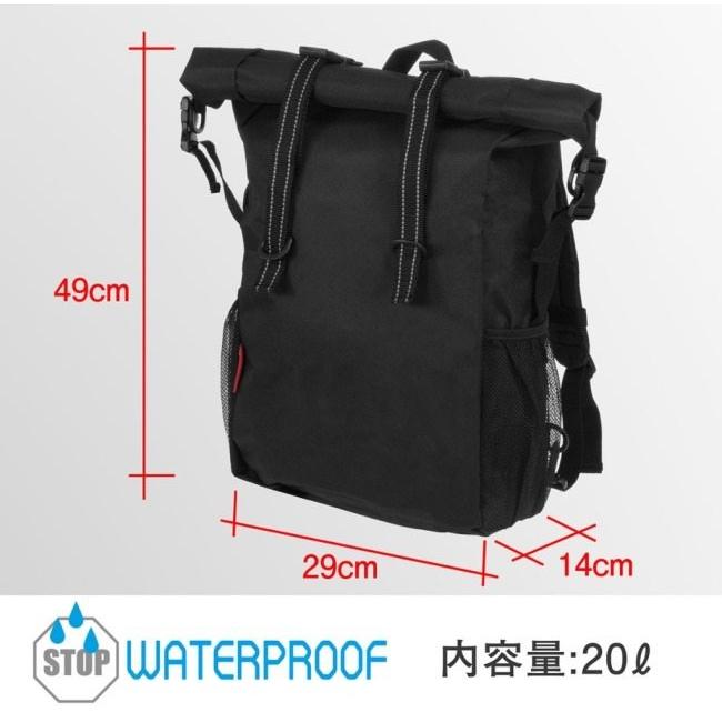 KOMINE コミネ SA-208 ウォータープルーフライディングバッグ 20 リュックサック・ナップザック バッグ | コミネ | 12