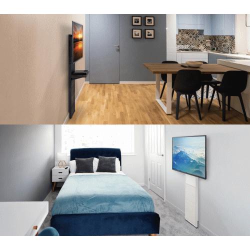 EW-72B 壁面テレビスタンド EWシリーズ 〜43V型対応 ハヤミ工産 TIMEZ