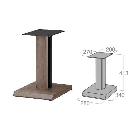 ハヤミ　スピーカースタンド　SB-411 SB-411 台型スピーカースタンド（2台1組） ハヤミ工産 HAMILXSB