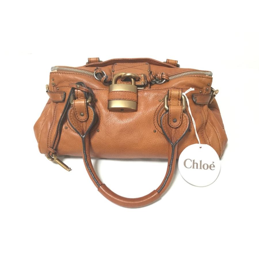クロエ パディントン キャメルブラウン : m-00017 : ブランド  