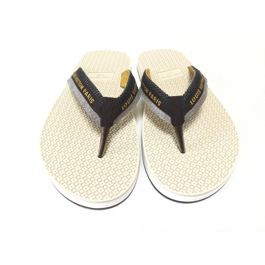 LOUIS VUITTON ルイヴィトン デニムライン メンズ ビーチサンダル 未