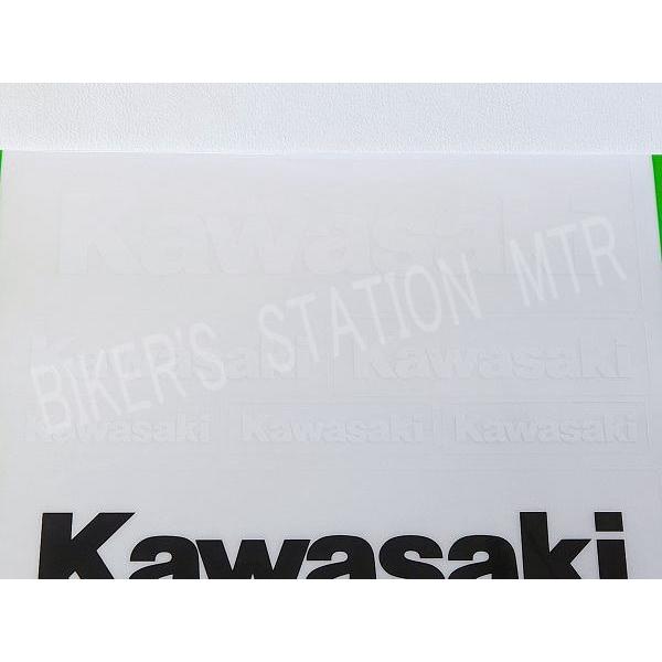 KAWASAKI カワサキ 純正 ステッカー A4サイズ カワサキステッカーセット14 | カワサキ | 01