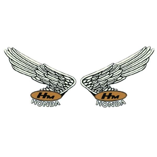 ホンダ（HONDA） 純正 クラシックウイングデカール 左右セット