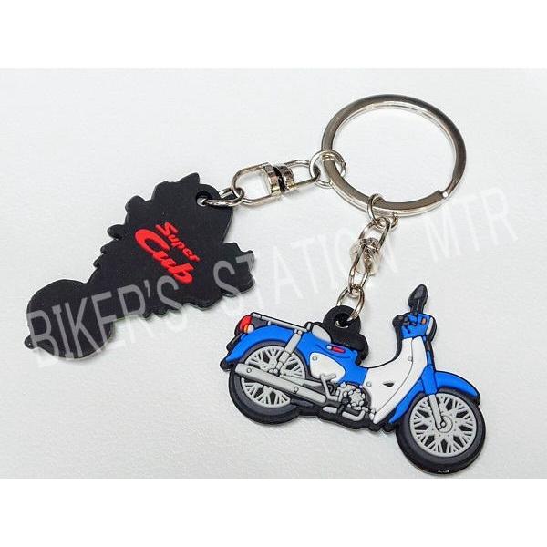 ホンダ（HONDA） 純正 SuperCub×かぶ カブ キーホルダー BF PVC ラバー