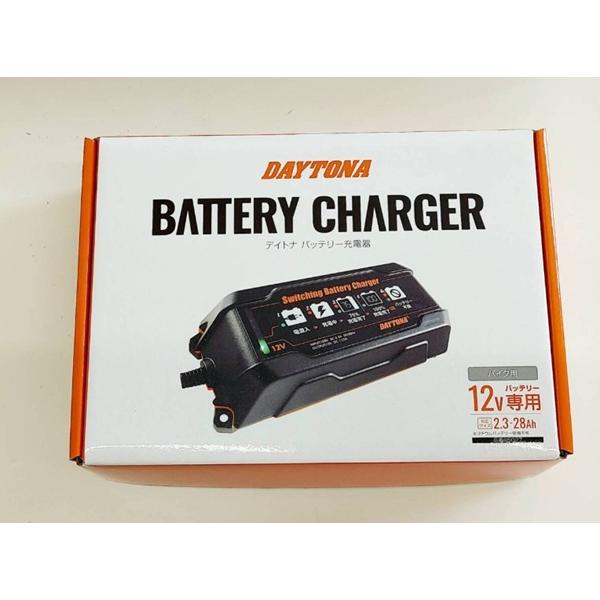 DAYTONA デイトナ スイッチングバッテリーチャージャー12V 回復微弱充電器 95027 バッテリー充電器 | DAYTONA（バイク用品）