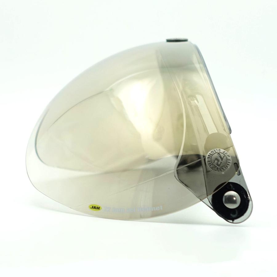 72JAM 回転ショートバブルシールド 全3色 アビエーションシールド パイロットシールド フラッシュミラークリア シャンパンゴールド ライトスモーク | 72JAM JET HELMET | 07