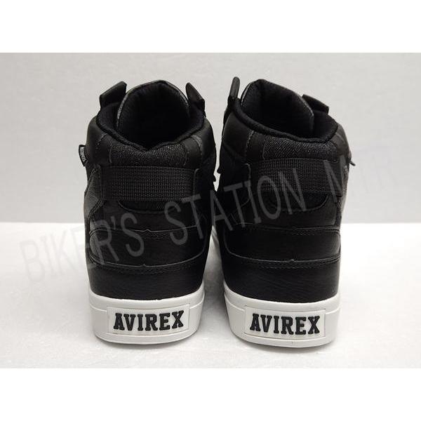 セール価格　アビレックス　AV2279　ライディングシューズ　ブラック　26cm AVIREX（アヴィレックス） セールプライス AV2279 DICTATOR デニム