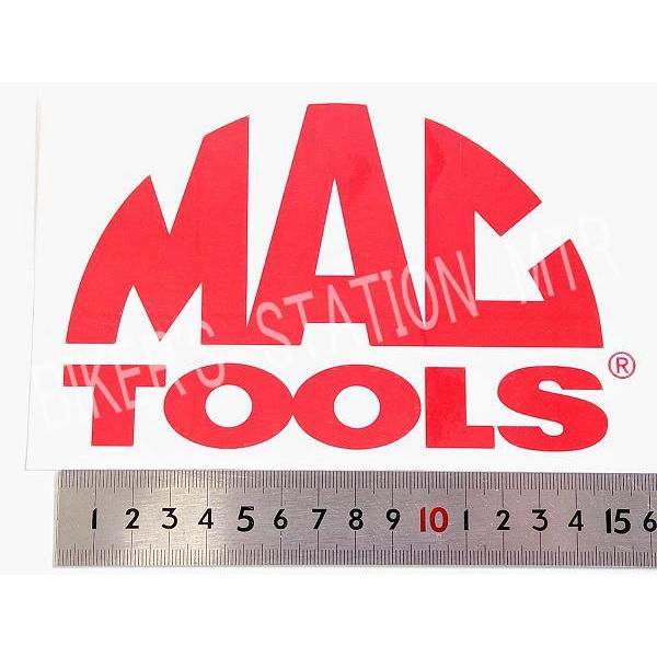 MACTOOL'S マックツール DCL150 カッティングステッカー 全3色 レッド ホワイト ブラック 抜き文字 正規品 150ｍｍ |  | 05