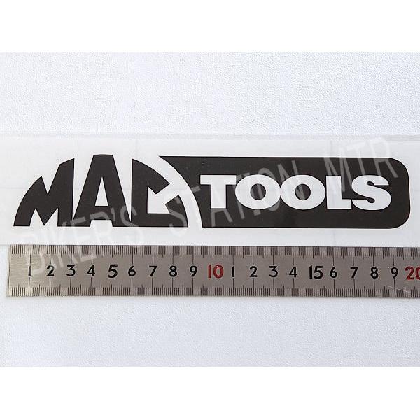 MACTOOL'S マックツール DCL200 カッティングステッカー 全3色 レッド ホワイト ブラック 抜き文字 正規品 200ｍｍ |  | 09