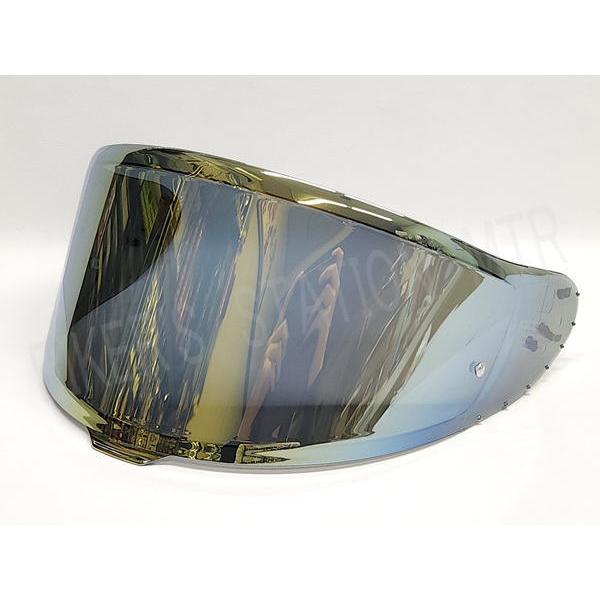 EXTRA SHIELD エキストラ CWR-F2 ダークスモークゴールド ミラー