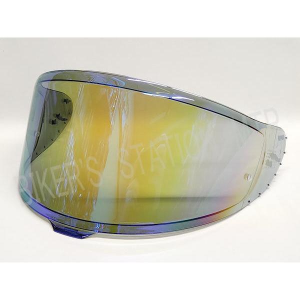 EXTRA SHIELD エキストラ CWR-F2 スモークブルーミラーシールド ピン