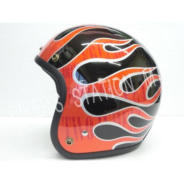 RIDEZ ライズインターナショナル LX FLAMEZ ジェットヘルメット 全2色