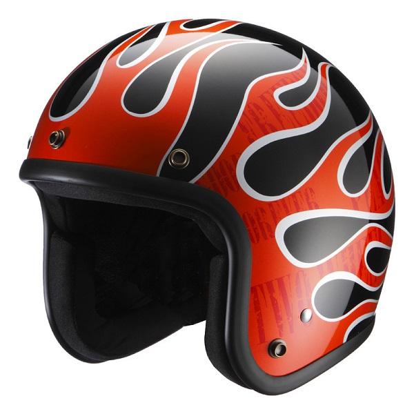 RIDEZ ライズインターナショナル LX FLAMEZ ジェットヘルメット 全2色