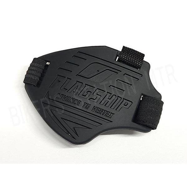 FLAGSHIP フラッグシップ FSPD-01 シフトパッド ハードタイプ ブラック シューズプロテクター シフトガード | FLAGSHIP（バイク）