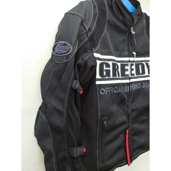 新品　グリーディー　ライディングジャケット　Lサイズ　メッシュジャケット GREEDY グリーディー 全2色 GNS-053 メッシュジャケット