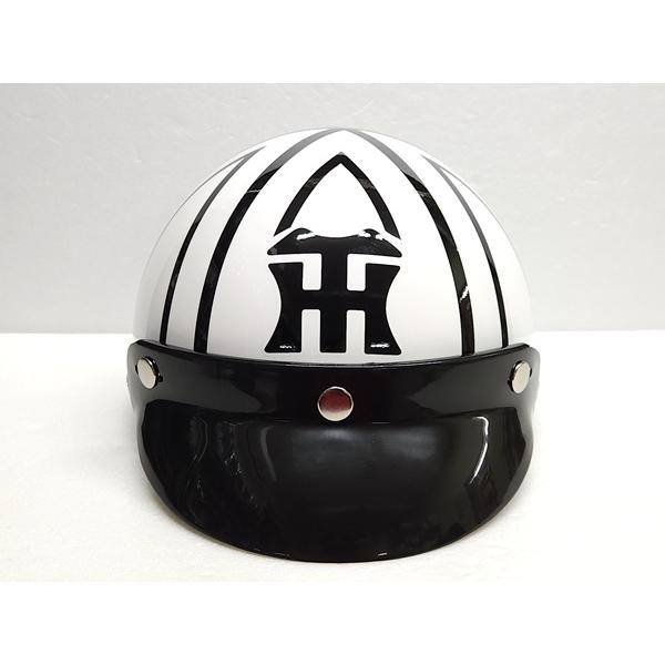 数量限定 阪神タイガース×マルシン コラボ ハーフヘルメット ホワイト