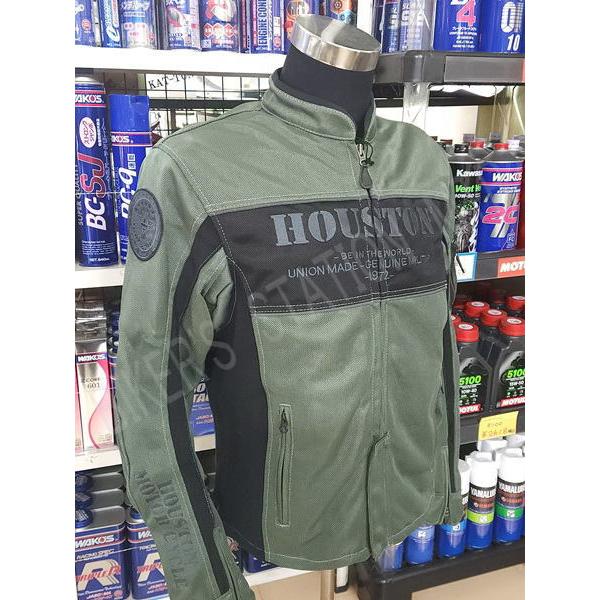 HOUSTON MA-1 ライディングジャケット Lサイズ カーキ Amazon | ヒューストン MA-1メッシュジャケット KHAKI Mサイズ